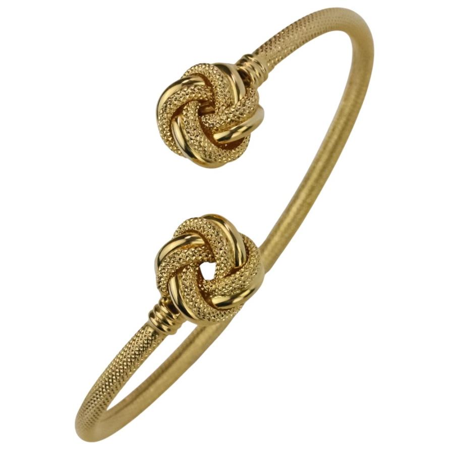 UNOAERRE（ウノアエレ） 美品 Love Knot バングル ブレスレット