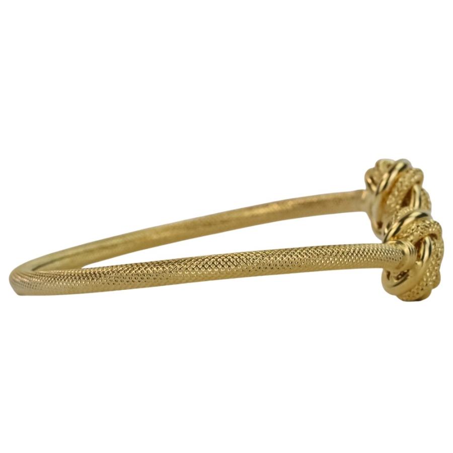 UNOAERRE（ウノアエレ） 美品 Love Knot バングル ブレスレット 750