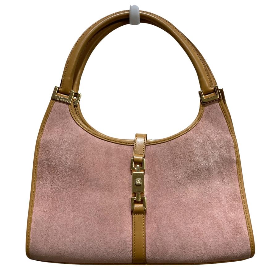 GUCCI（グッチ） 良品 スエード ワンショルダーバッグ 002 1068 ピンク