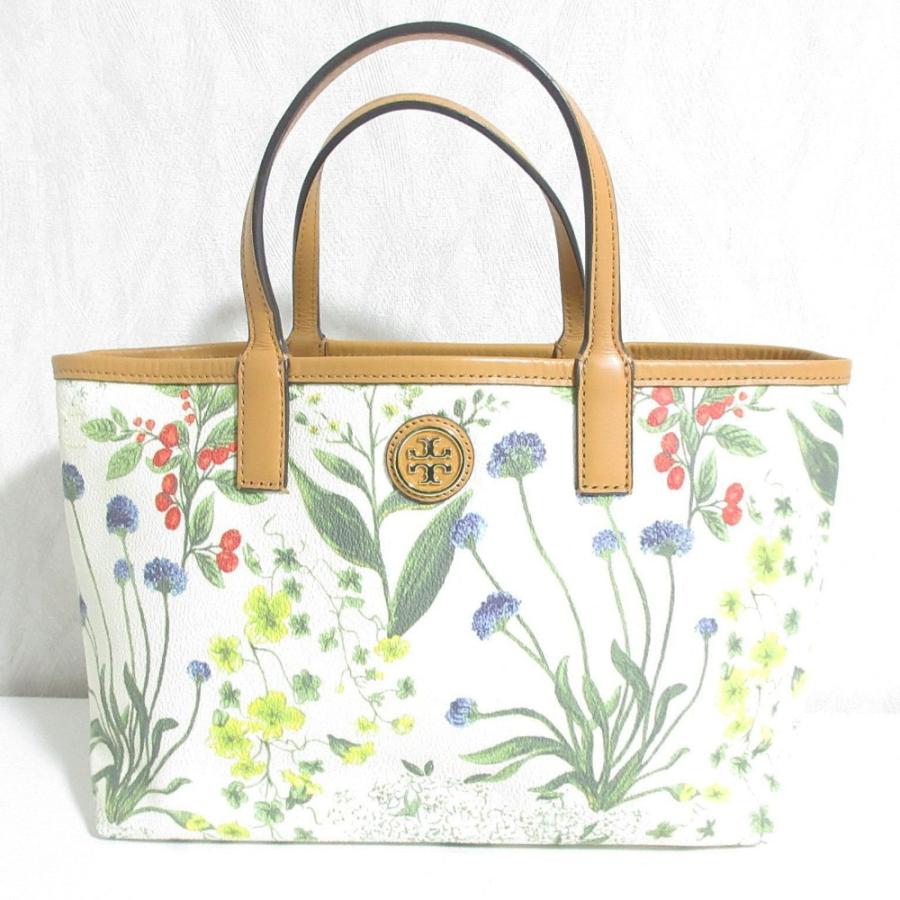 TORY BURCH（トリーバーチ） 美品 フラワープリント 2wayトートバッグ 
