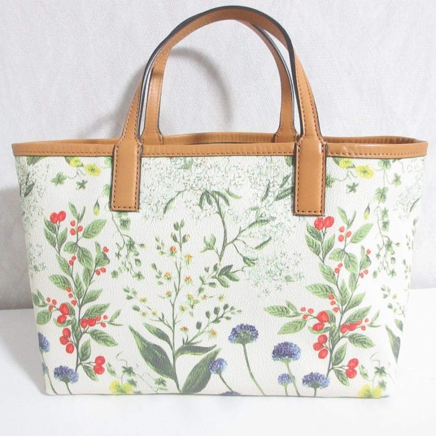 TORY BURCH（トリーバーチ） 美品 フラワープリント 2wayトートバッグ 