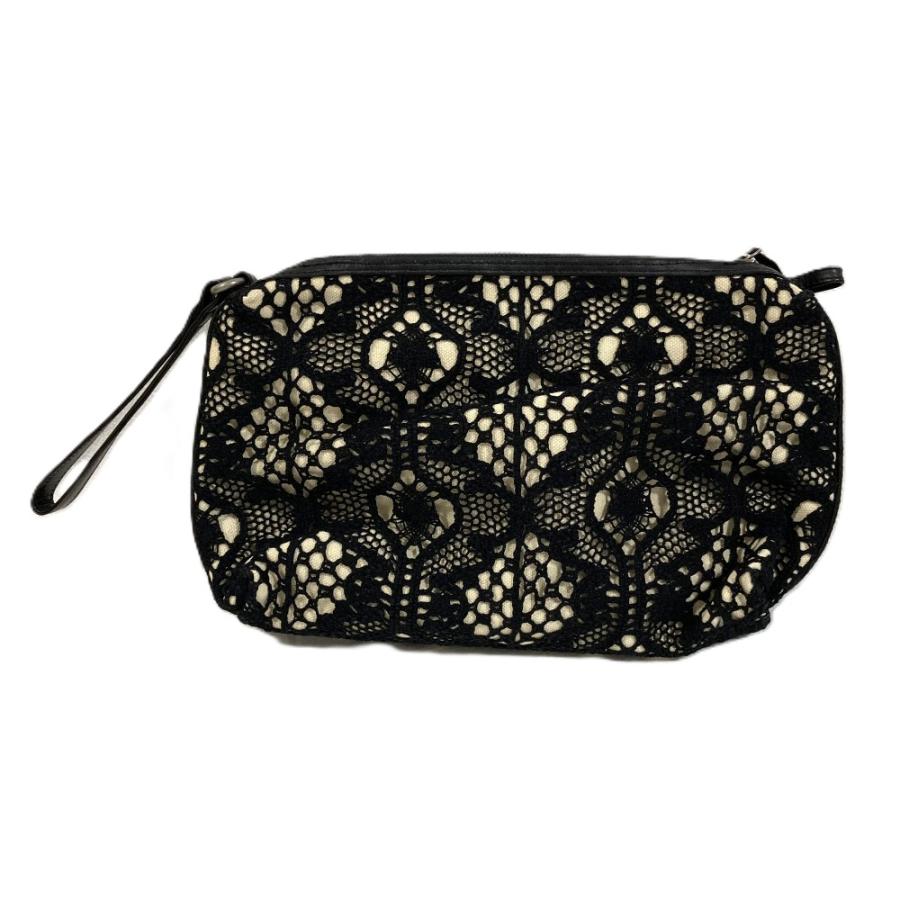 Dries Van Noten 【美品】クラッチバッグ DRIES VAN NOTEN（ドリス ヴァン ノッテン） 美品 レース編み ニット