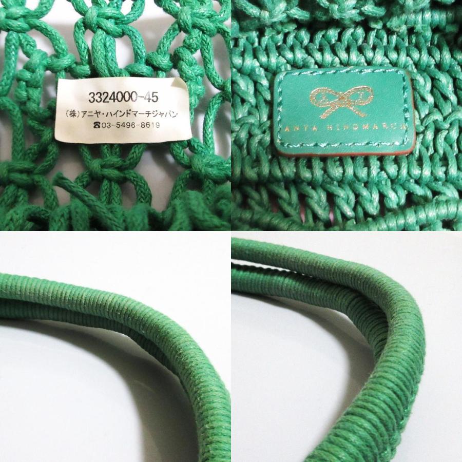 ANYA HINDMARCH（アニヤ・ハインドマーチ） 良品 ミントトートバッグ 