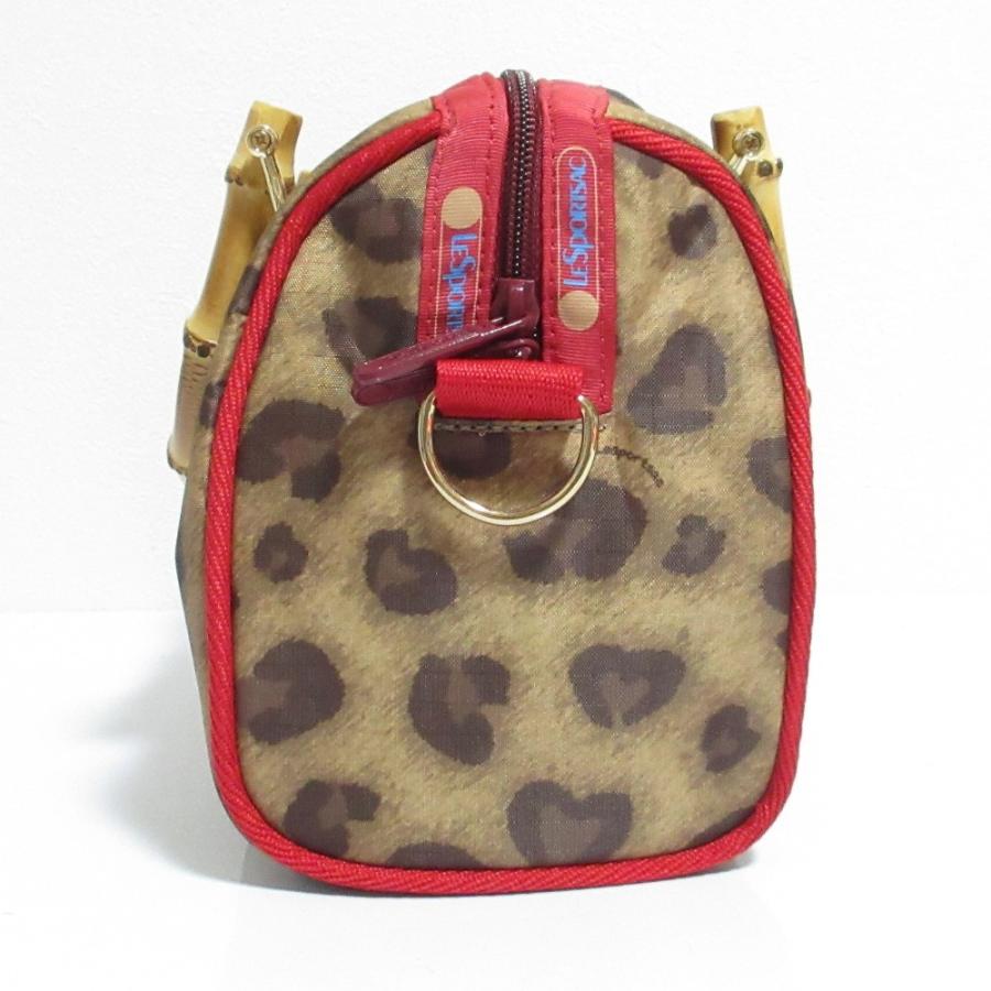 LeSportsac（レスポートサック） 美品 スモークハート レオパード 2WAY