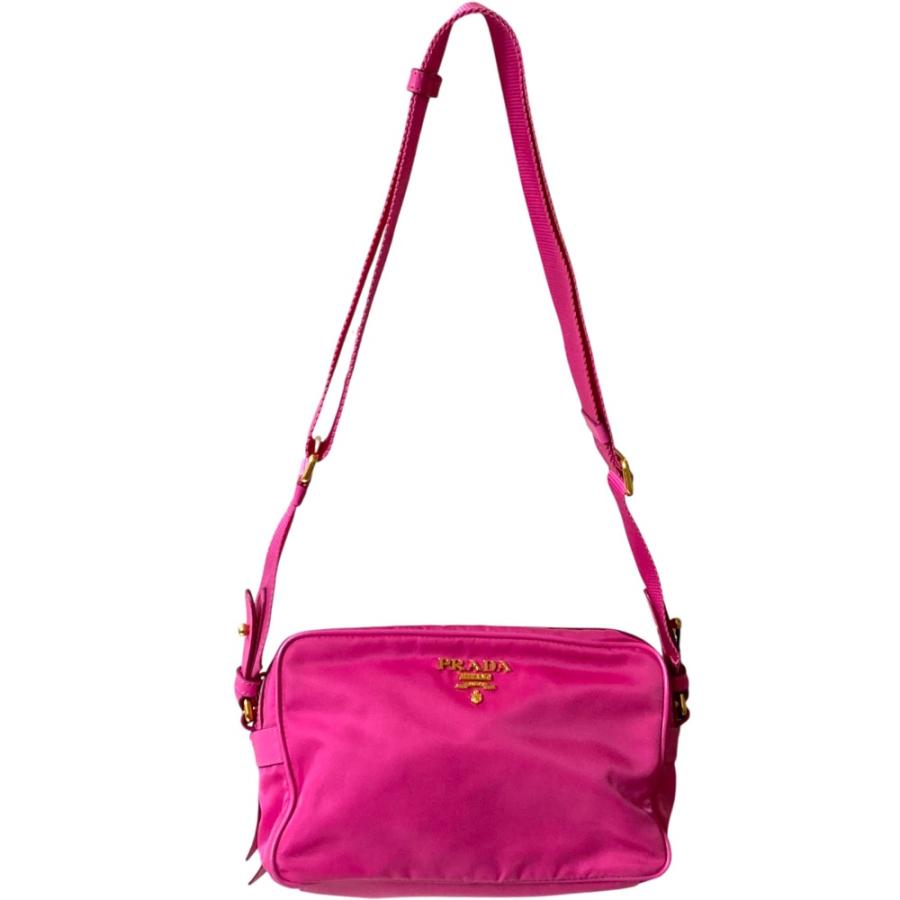 PRADA ナイロンショルダー ピンク PRADA（プラダ） 2WAYショルダー 花