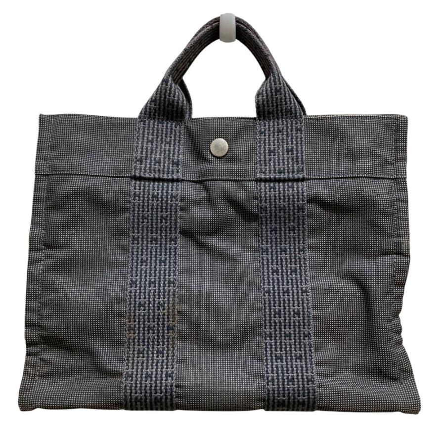 HERMES（エルメス） 良品 エールライン PM ミニトートバッグ グレー 