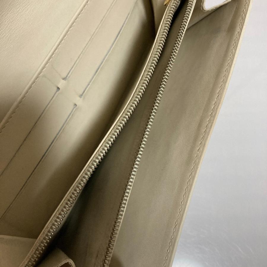 LOUIS VUITTON ルイヴィトン ヴェルニ モノグラム ポルトフォイユサラ 長財布 M91971 ペルル イエロー レディース 古着 中古 USED LOUIS VUITTON（ルイ・ヴィトン） ヴェルニ モノグラム ポルトフォイユ