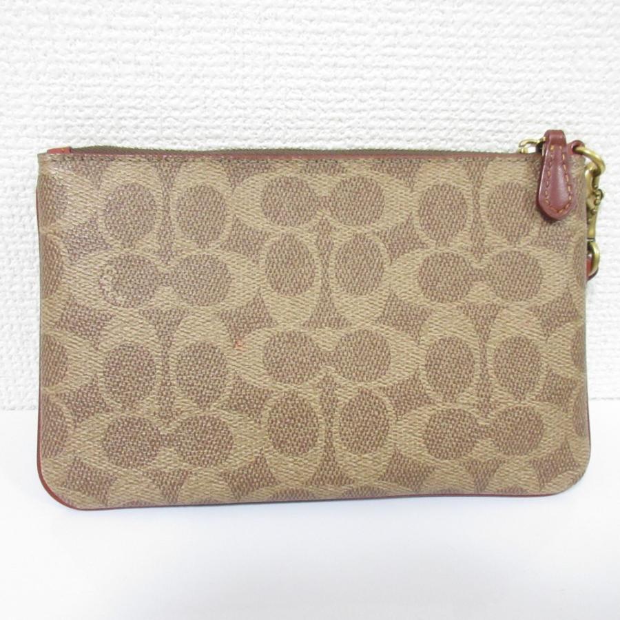 COACH（コーチ） 良品 シグネチャー コーテッド キャンバス スキー 