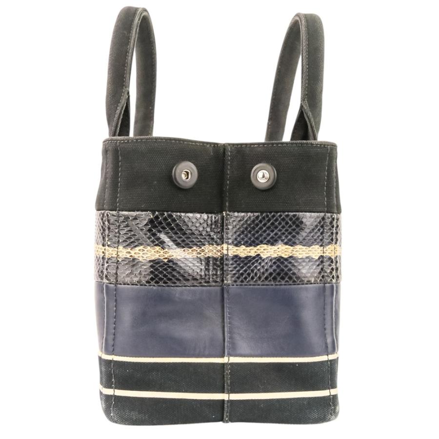 PRADA（プラダ） 良品 パッチワーク カナパ ミニ 2WAY ハンドバッグ 