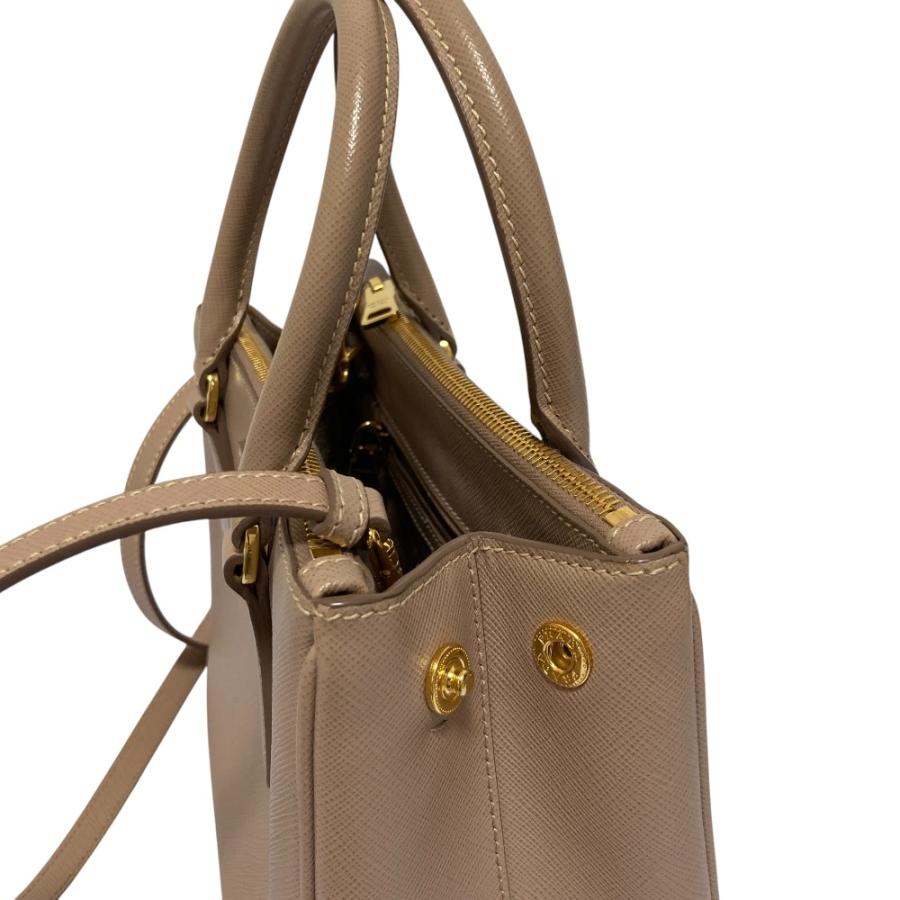 PRADA（プラダ） 良品 ガレリア サフィアーノレザー スモールバッグ