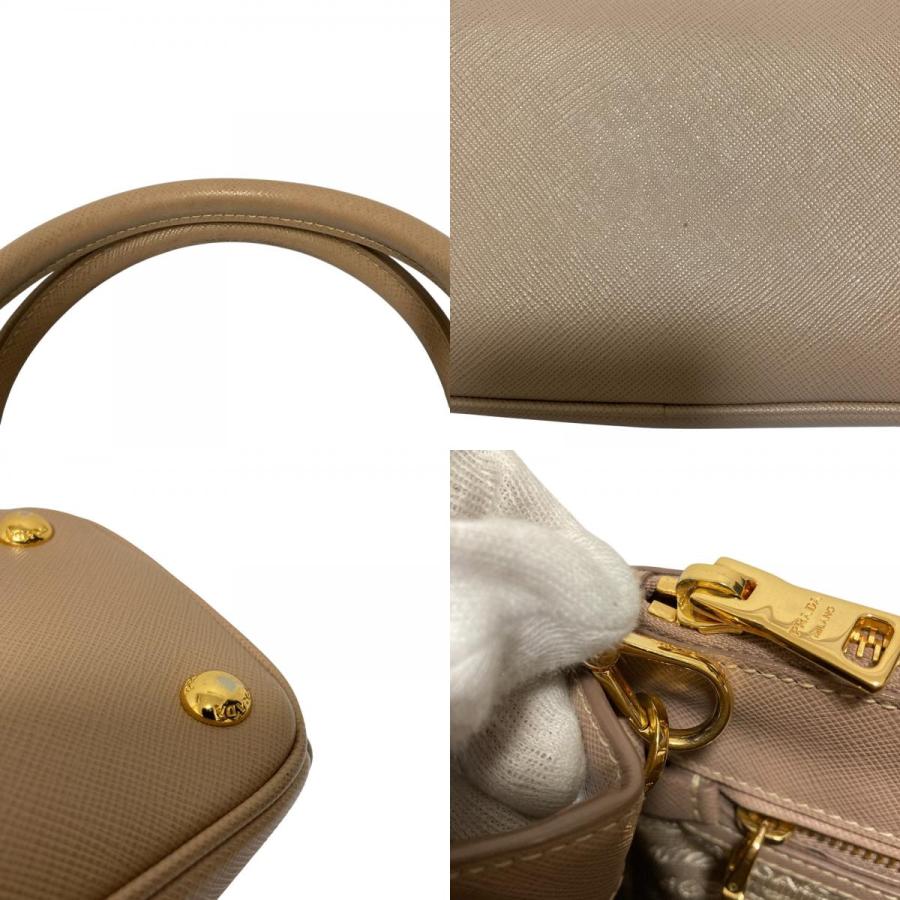 PRADA（プラダ） 良品 ガレリア サフィアーノレザー スモールバッグ 