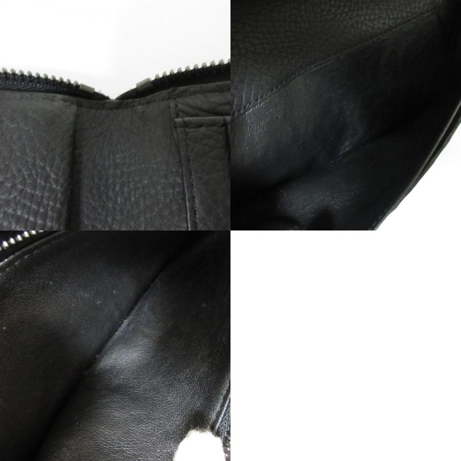 良品 TOD'S トッズ オーガナイザー レザー ラウンドファスナー 長財布