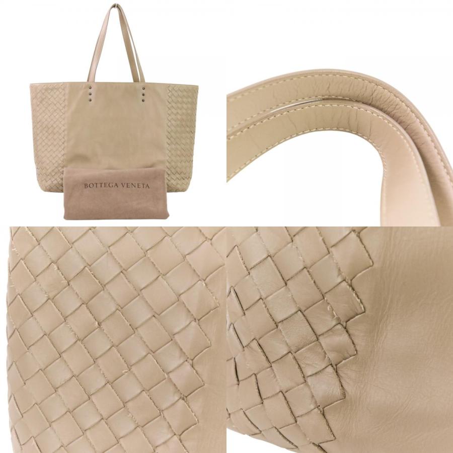 良品 2003 BOTTEGA VENETA ボストンバッグ レザー グレージュ 【公式通販】