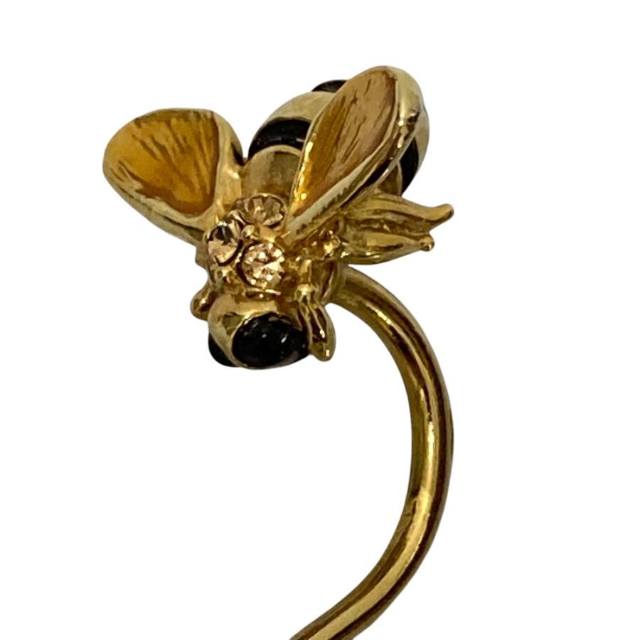 美品 GR GRANDMATIC グランマティック ミツバチ パール ピアス 
