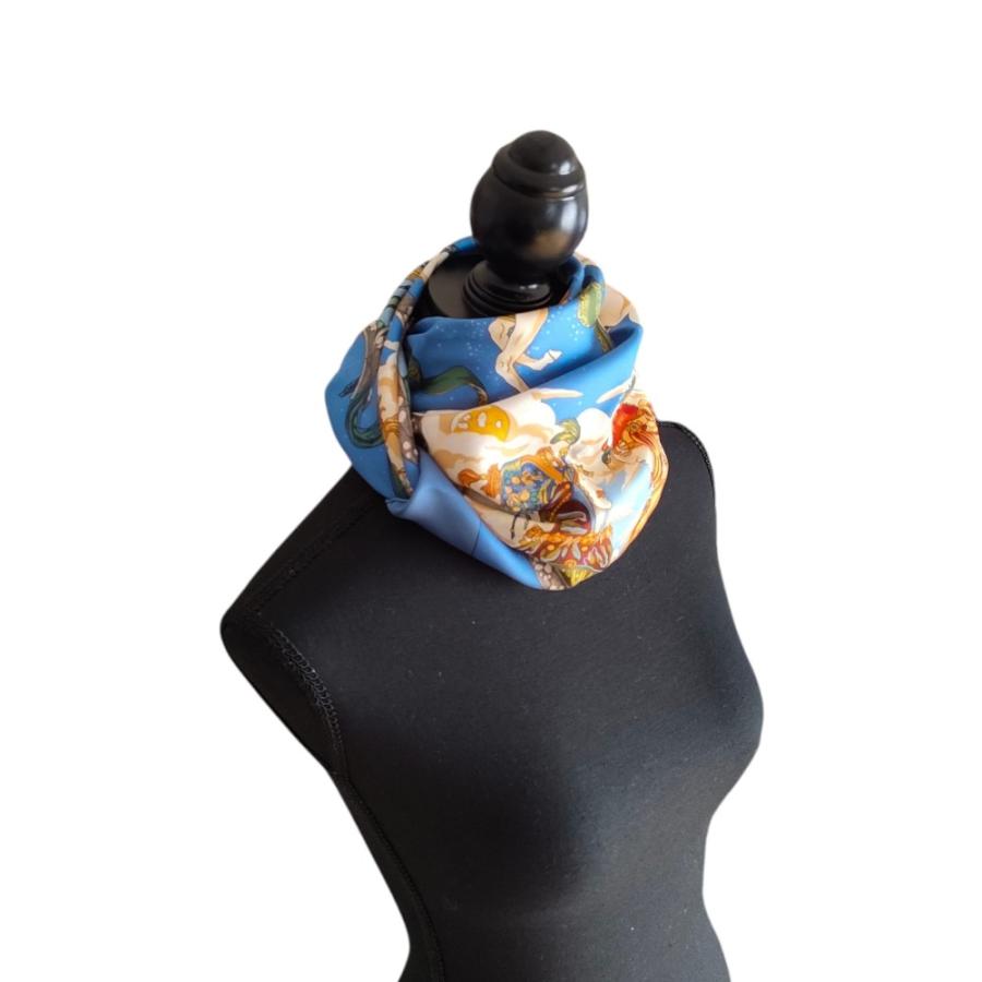 HERMES（エルメス） 良品 カレ90 CAVALIERS DES NUAGES 雲の騎士 大判