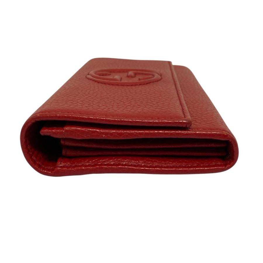 GUCCI（グッチ） 良品 ソーホー レザーロングウォレット 長財布 598206