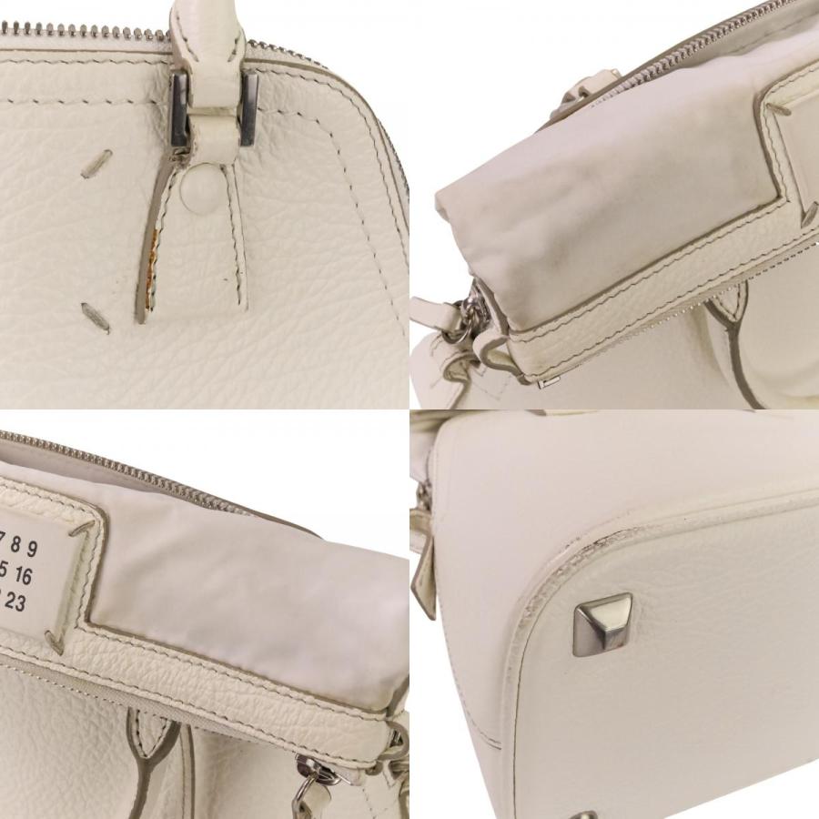 【新品】  Maison Margiela / メゾンマルジェラ | Small Crossbody Flap Bag ショルダー バッグ | ホワイト | レディース 未使用 展示品）メゾン マルジェラ Maison Margiela 5AC クラシック