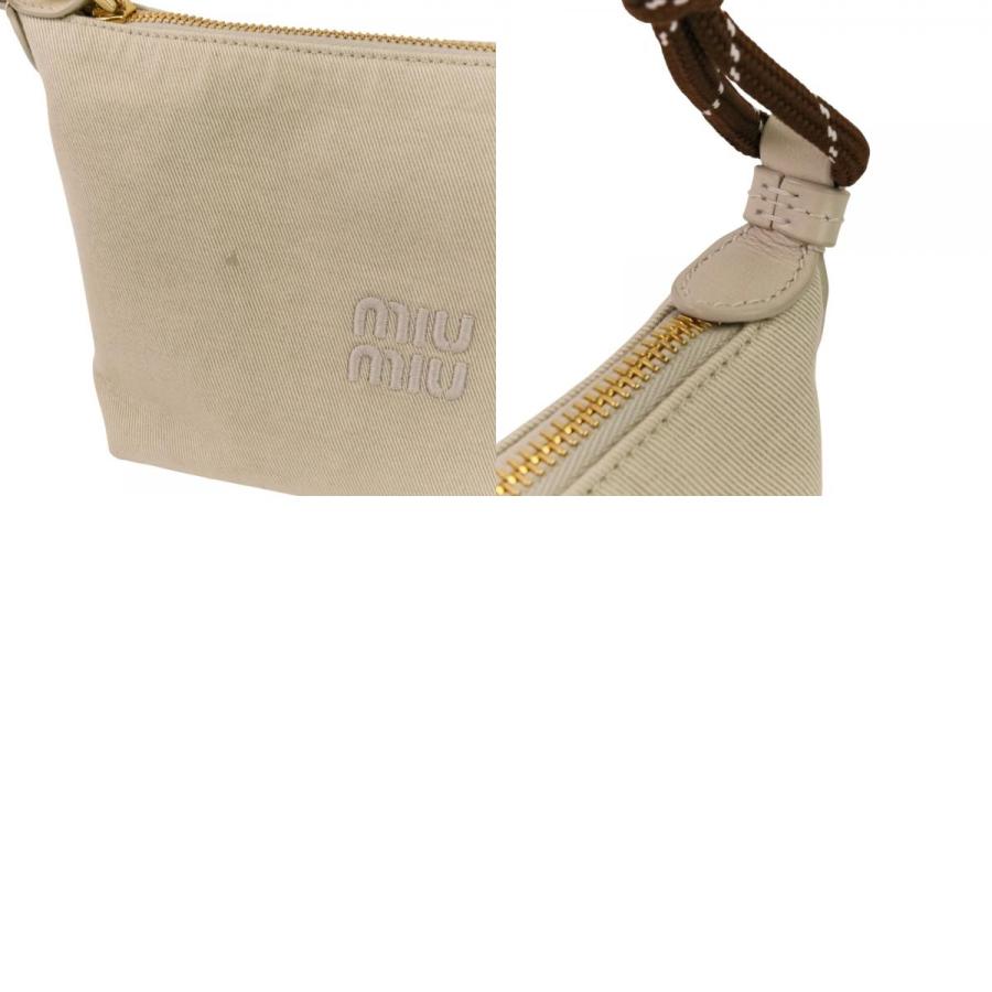 みらの様ご専用miu miu　ミニショルダー　アクセサリーポーチ MiuMiu】ミュウミュウ レザーマイクロバッグ (MiuMiu/ショルダーバッグ