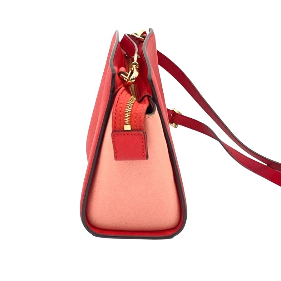良品 MICHAEL KORS マイケルマイケルコース ショルダーバッグ レッド