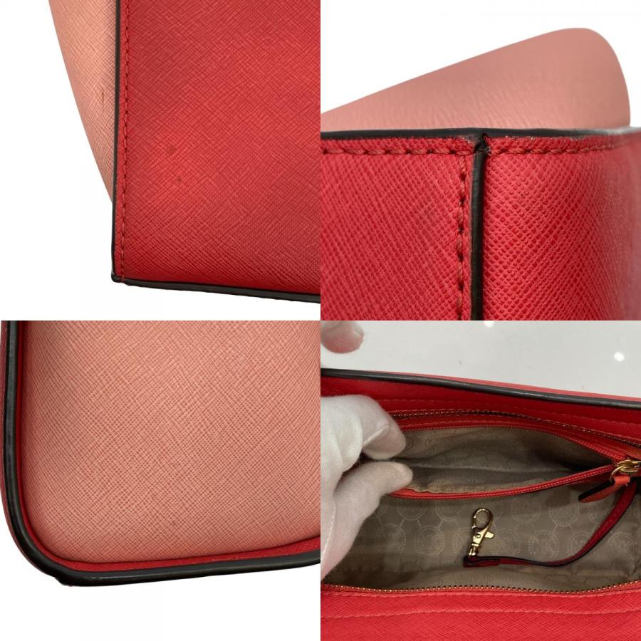 良品 MICHAEL KORS マイケルマイケルコース ショルダーバッグ レッド 