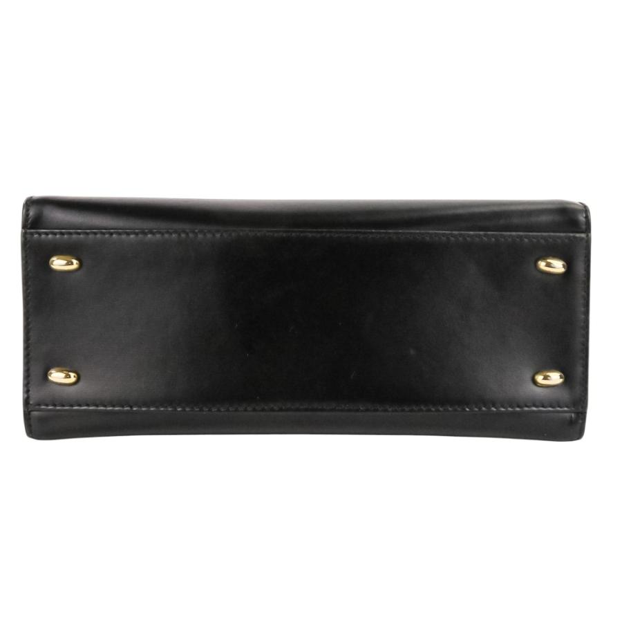 CELINE（セリーヌ） 良品 レザー チェーンロック ハンドバッグ 2way