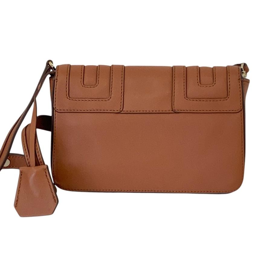 美品 ANYA HINDMARCH アニヤハインドマーチ BITS＆BOBS レザー ショルダーバッグ ブラウン レディース 古着 中古 USED ANYA HINDMARCH（アニヤ・ハインドマーチ） 美品 BITS＆BOBS レザー