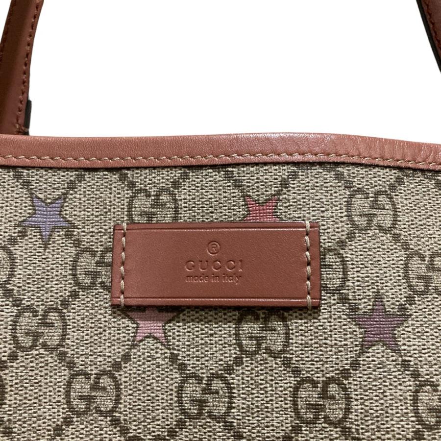 GUCCI（グッチ） 良品 GGスプリーム ポーチ付き トートバッグ 309499