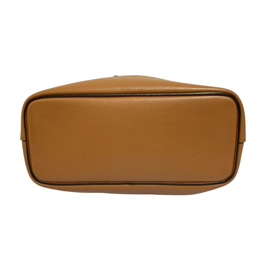 良品 CELINE セリーヌ 2WAY スモール ソフト キューブ ショルダーバッグ ハンドバッグ ブラウン レディース 古着 中古