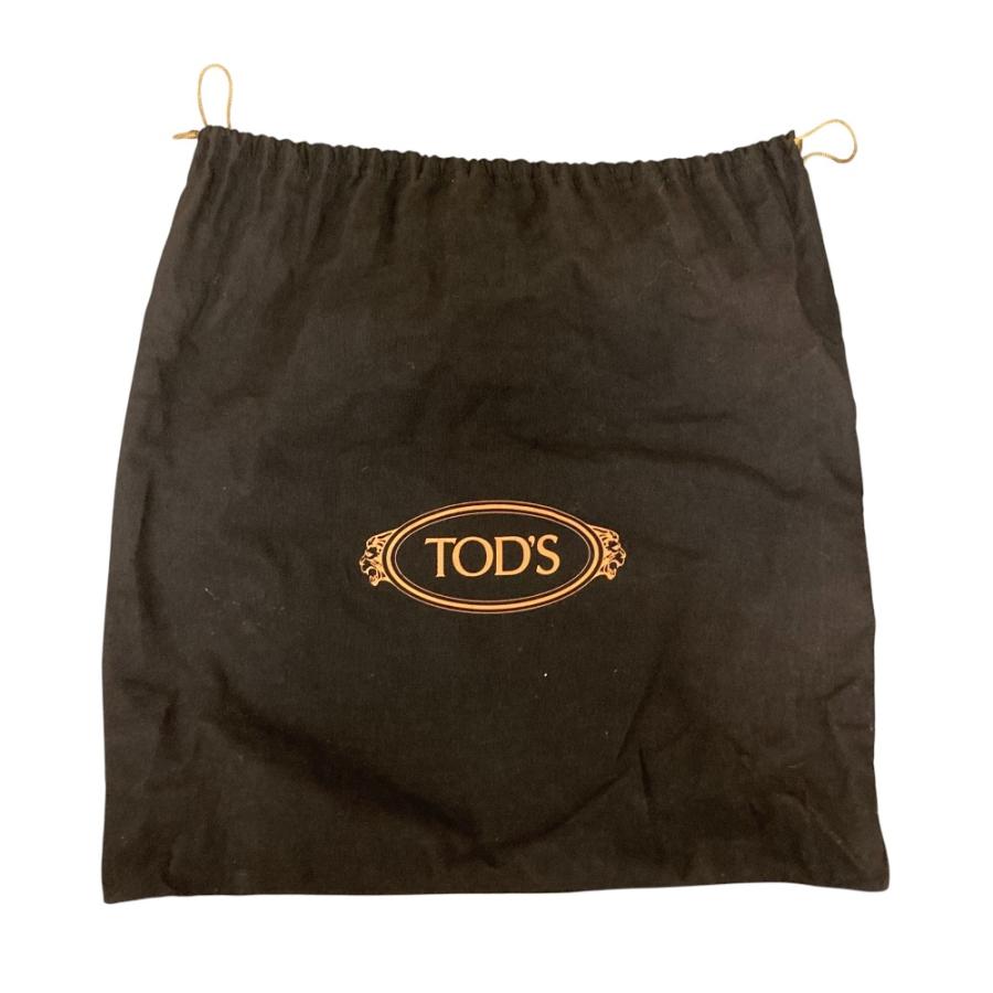 美品 TODS トッズ ミキー シュリンクレザー ワンショルダーバッグ
