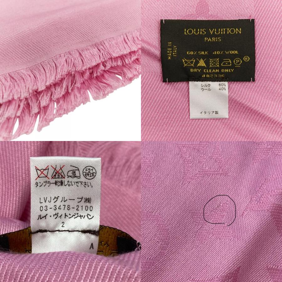 LOUIS VUITTON（ルイ・ヴィトン） 良品 モノグラム シルク ウール 