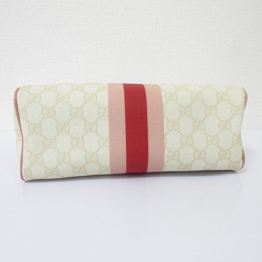GUCCI グッチ GG柄 PVC レザー クラッチバッグ シェリーライン GUCCI（グッチ） 美品 シェリーライン GG柄 クラッチバッグ セカンド