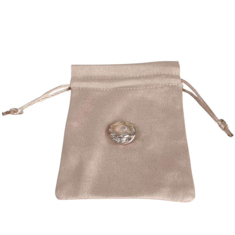 HERMES（エルメス） 良品 SV925トルサードリング 指輪 49 9号 シルバー