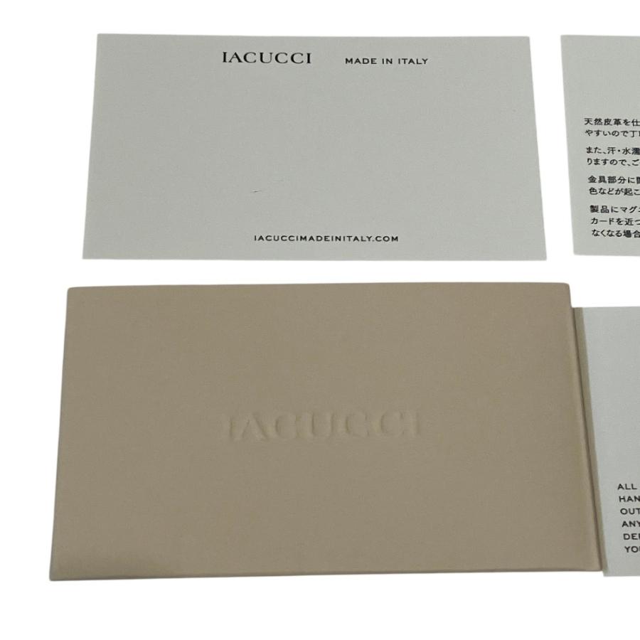IACUCCI（イアクッチ） 美品 ジョイア 巾着ハンドバッグ グレー