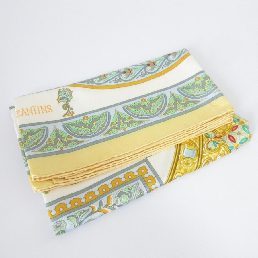 HERMES（エルメス） 良品 CIELS BYZANTINS カレ90 シルクスカーフ