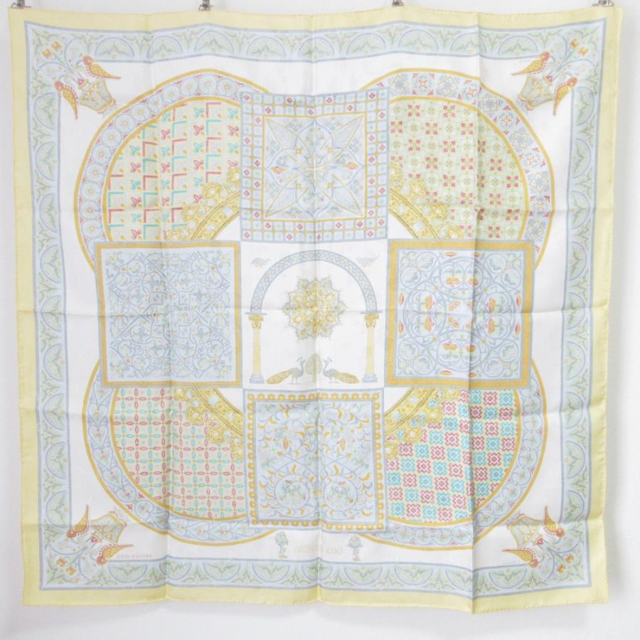 HERMES（エルメス） 良品 CIELS BYZANTINS カレ90 シルクスカーフ