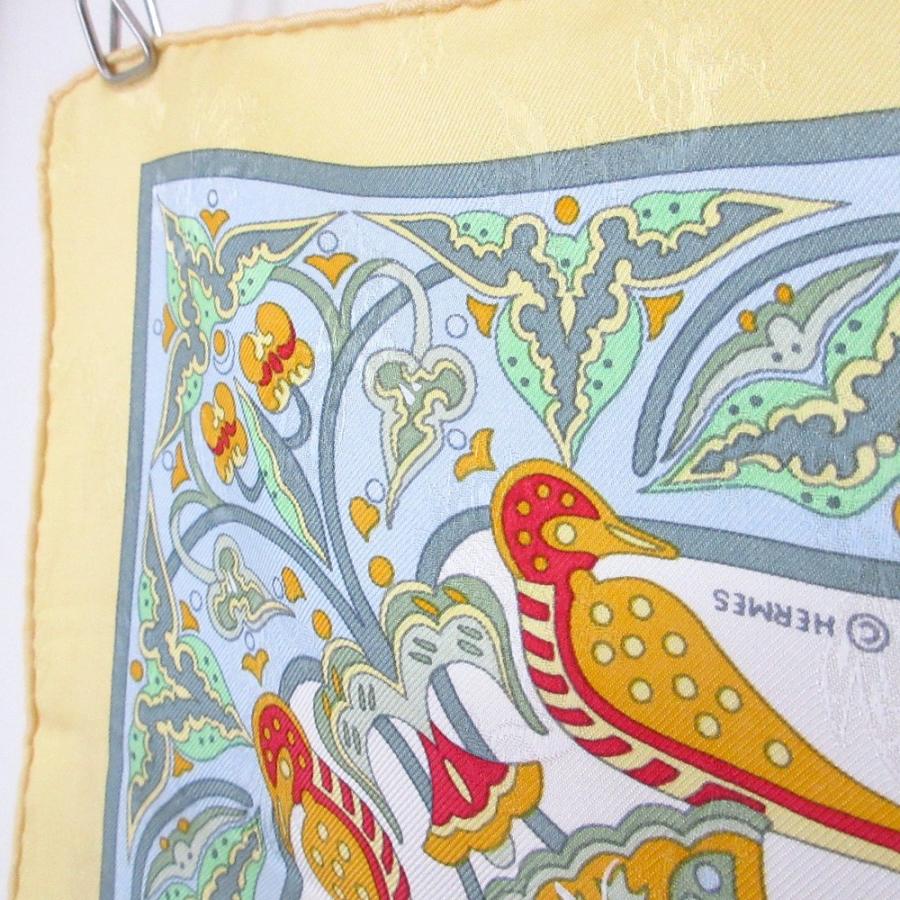HERMES（エルメス） 良品 CIELS BYZANTINS カレ90 シルクスカーフ