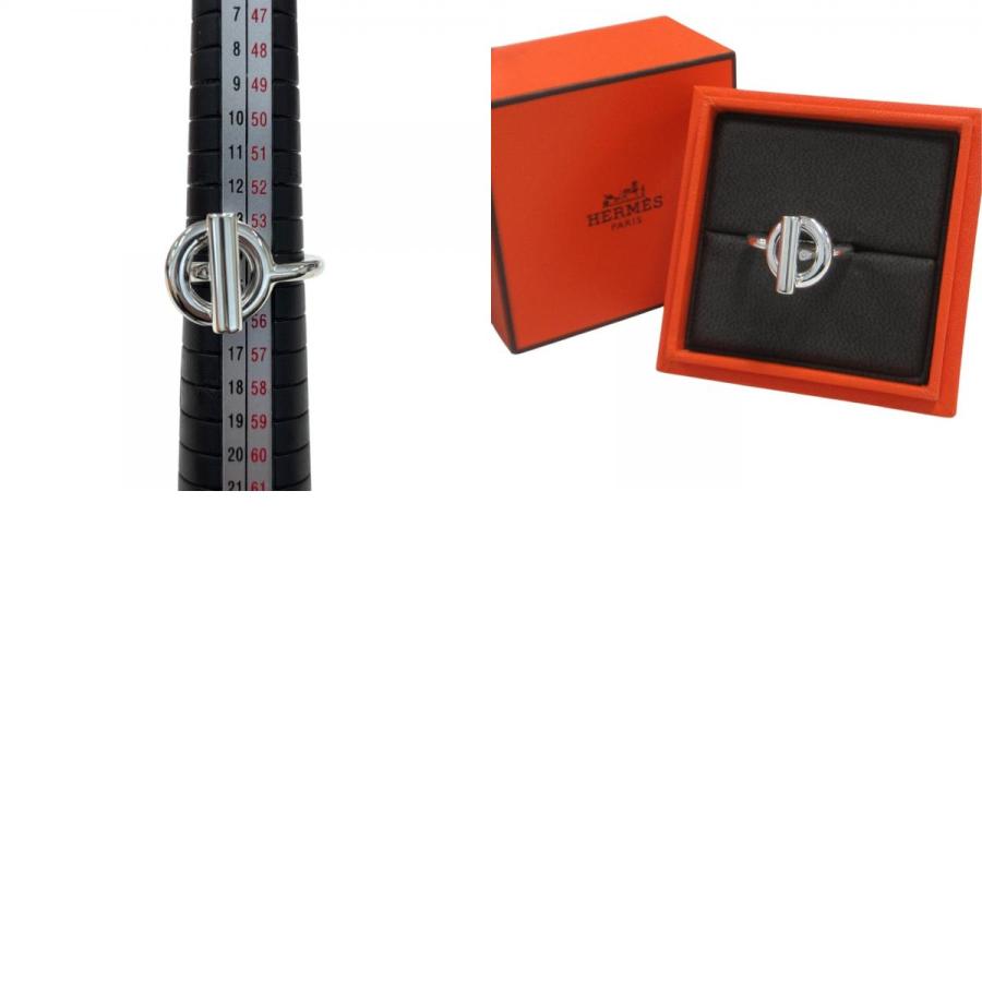 【値下げOK】 エルメス エシャペ 19号 リング シルバー925 HERMES（エルメス） 新品同様 新品仕上げ済 エシャペ MM リング 指輪