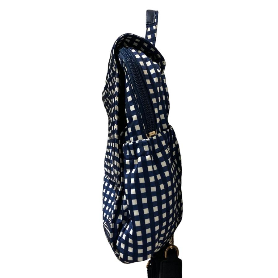TORY BURCH（トリーバーチ） 良品 チェック柄 リュックサック マザーズ