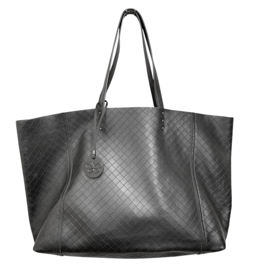 良品 Bottega Veneta ボッテガヴェネタ イントレッチオ レザー トート 