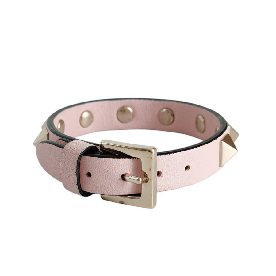 VALENTINO（ヴァレンティノ） 良品 レザー ロックスタッズ 