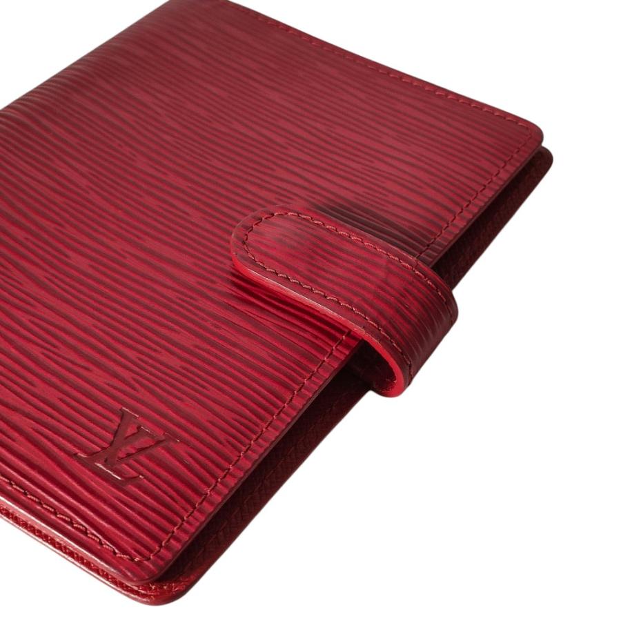 LOUIS VUITTON（ルイ・ヴィトン） 良品 レザー エピ アジェンダ PM 6穴