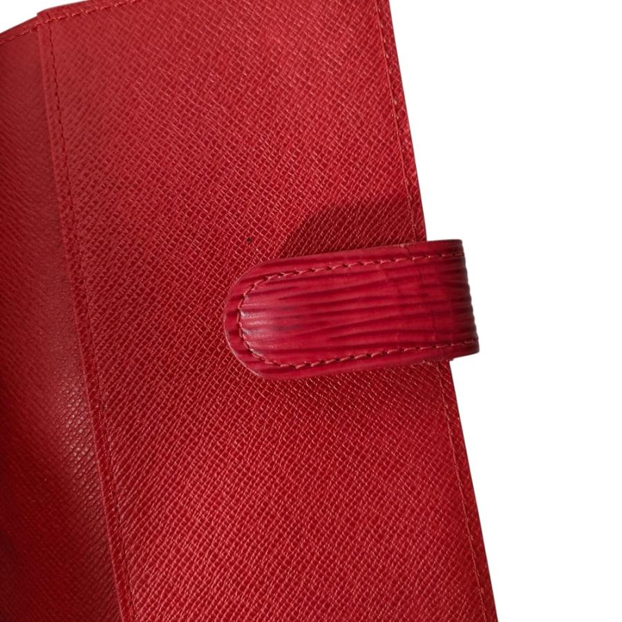 LOUIS VUITTON（ルイ・ヴィトン） 良品 レザー エピ アジェンダ PM 6穴