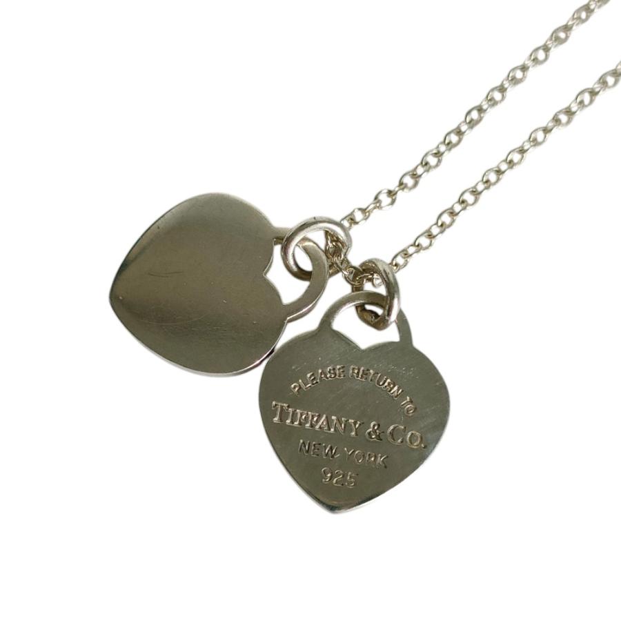 TIFFANY&Co.（ティファニー） 美品 TIFFANY&Co リターントゥ ダブル 
