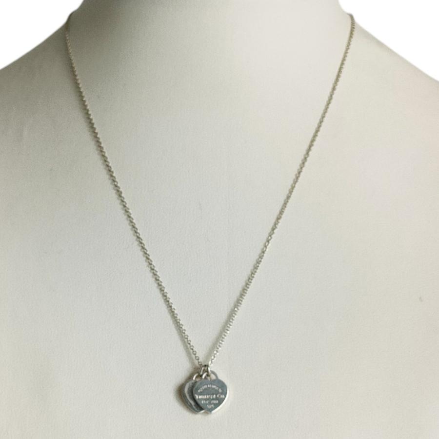 TIFFANY&Co.（ティファニー） 美品 TIFFANY&Co リターントゥ ダブル 