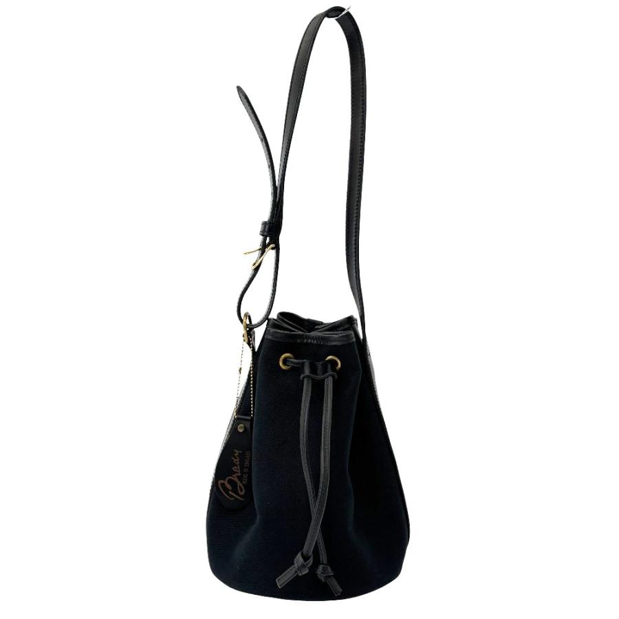 BRADY（ブレディ） 良品 カルダー 巾着ショルダーバッグ ブラック