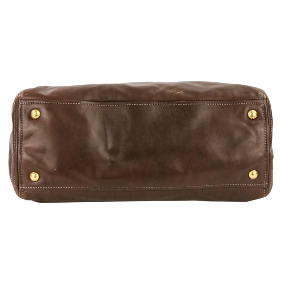 PRADA（プラダ） 良品 レザー 2WAY ハンドバッグ BN2324 ダーク 