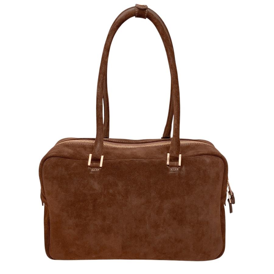 IENA マニュエルミラノ スエードボストンバッグ 新品　25AW 未使用 25AW Manuel MILANO マニュエルミラノ SUEDE BOSTON スエード