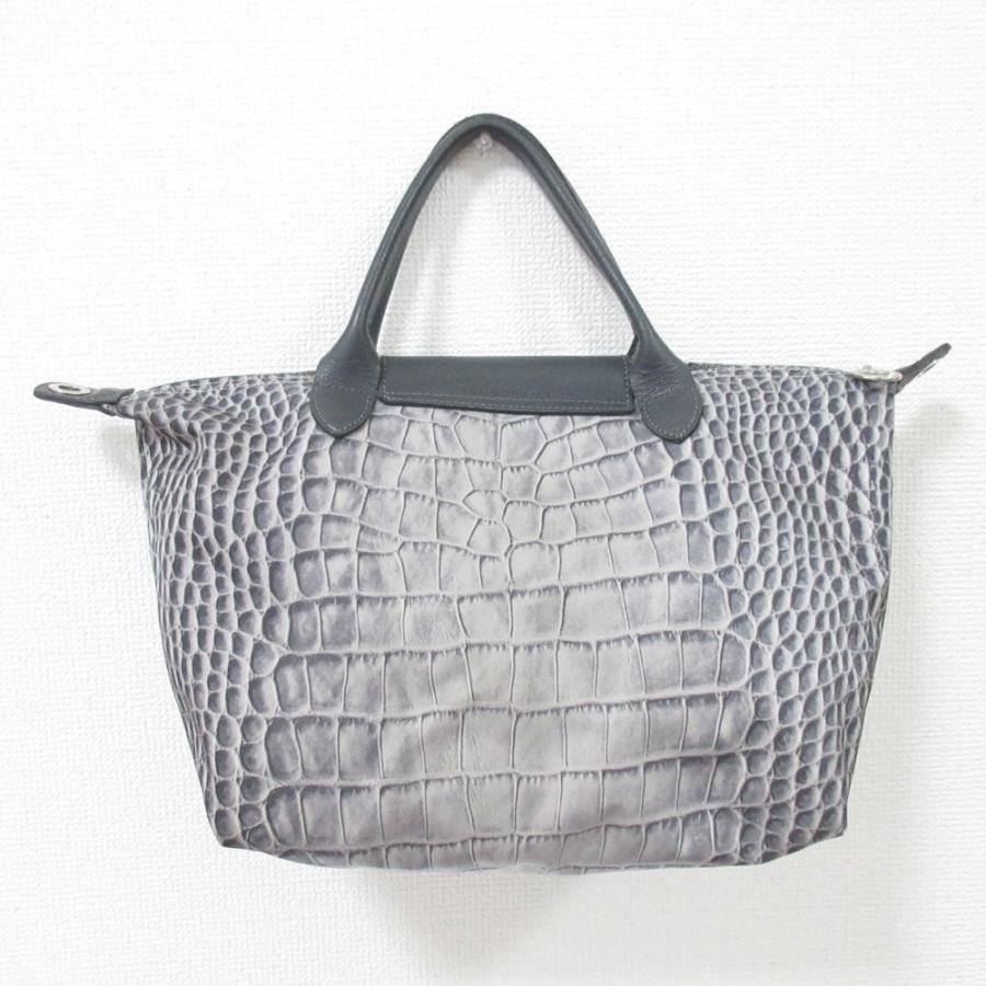 LONGCHAMP（ロンシャン） 良品 プリアージュ クロコプリント 2way 