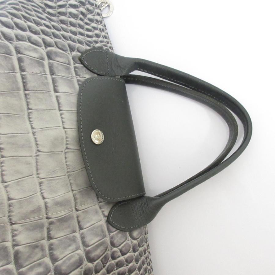 LONGCHAMP（ロンシャン） 良品 プリアージュ クロコプリント 2way