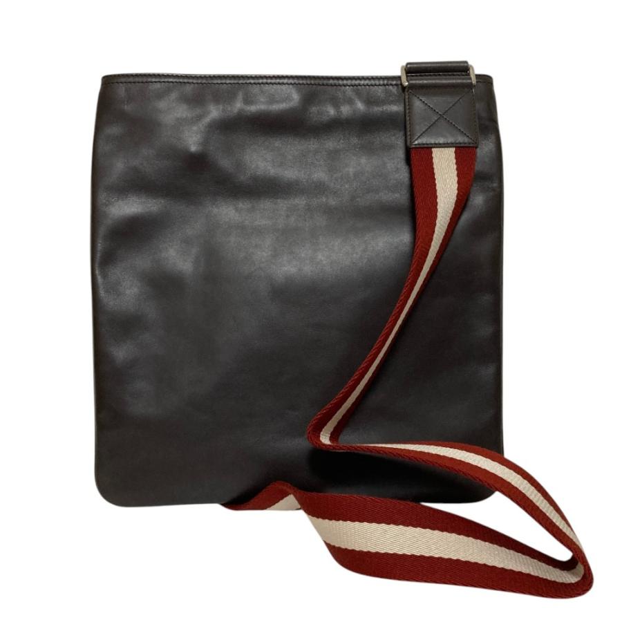 Bally（バリー） 良品 レザー メッセンジャー ショルダーバッグ